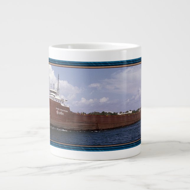 Taza De Café Gigante Frank Armstrong jumbo mug (Frente)