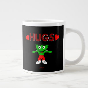 Taza De Café Gigante Franken-Cheese abraza a Jumbo Mug