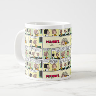 Taza De Café Gigante Franklin, Peppermint Patty & Marcie   Clase matemá