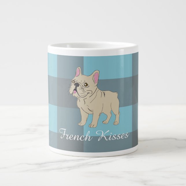 Taza De Café Gigante French Kisses (Frente)