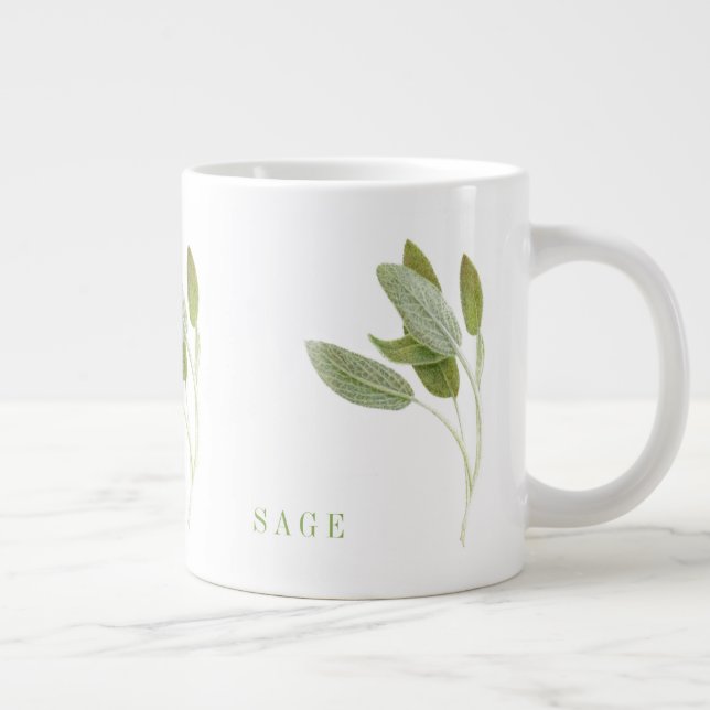 Taza De Café Gigante FRESH SAGE Big Mug (Derecha)