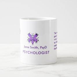 Taza De Café Gigante Freudian Cartoon Psychologist Name Inspiring Quote