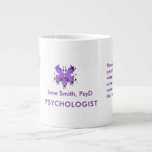 Taza De Café Gigante Freudian Cartoon Psychologist Name Inspiring Quote