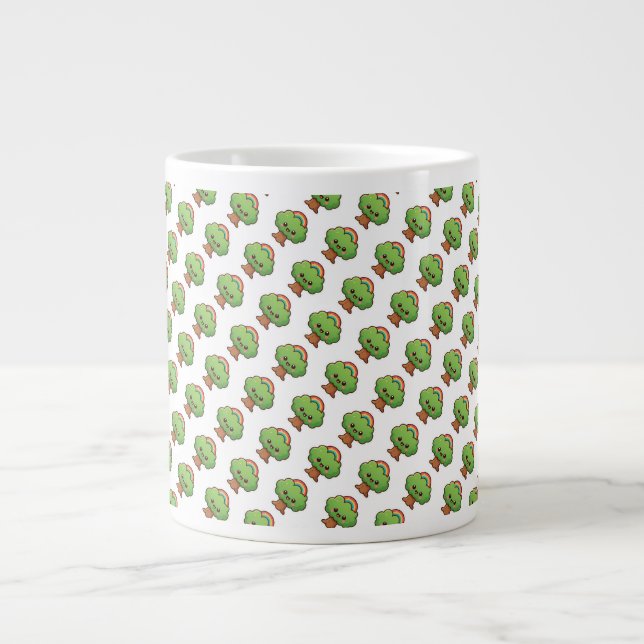 Taza De Café Gigante Friendly Kawaii Tree (Frente)