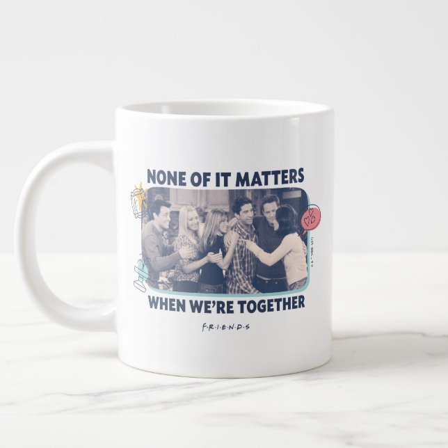 Taza De Café Gigante FRIENDS™ | Abrazo grupal (Izquierda)