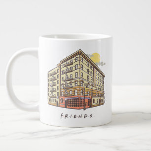 Taza De Café Gigante FRIENDS™   Edificio del apartamento de Monica