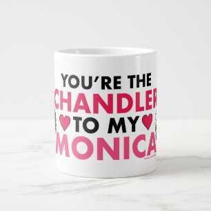 Taza De Café Gigante FRIENDS™   Eres el Chandler para mi Monica