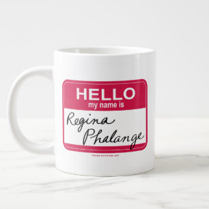 Taza De Café Gigante FRIENDS™   Hola, me llamo Regina Phalange