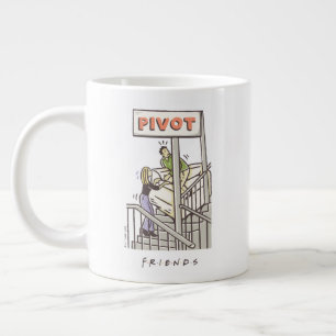 Taza De Café Gigante FRIENDS™   Ross y Rachel PIVOT