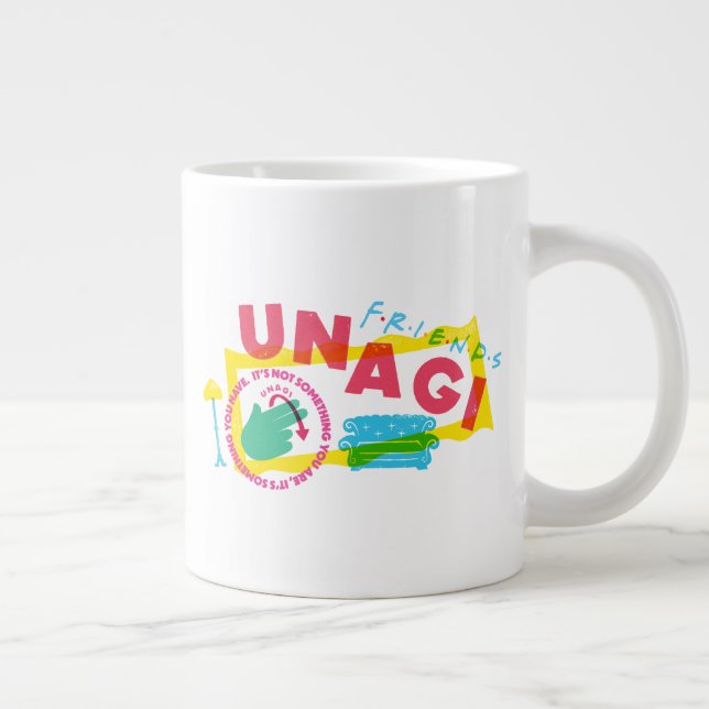 Taza De Café Gigante FRIENDS™ Unagi (Derecha)