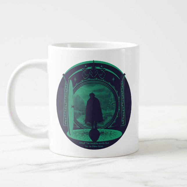 Taza De Café Gigante FRODO™ Leaving THE SHIRE™ Silhouette (Izquierda)