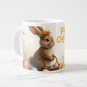 Taza De Café Gigante Frühlingsgrüß vom Osterhasen