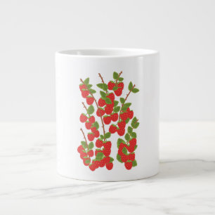 Taza De Café Gigante Fruta de frambuesa