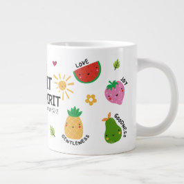 Taza De Café Gigante Fruto del Espíritu