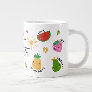 Taza De Café Gigante Fruto del Espíritu