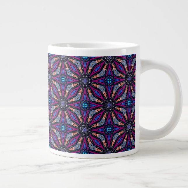 Taza De Café Gigante Fuchsia Stargazer (Derecha)