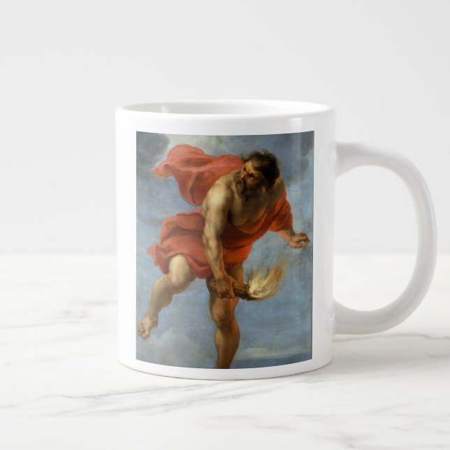 Taza De Café Gigante Fuego que lleva de PROMETHEUS (Derecha)