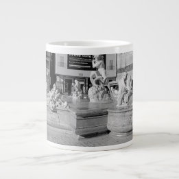 Taza De Café Gigante Fuente de la escultura nepalesa