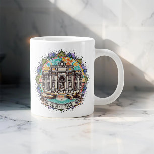 Taza De Café Gigante Fuente del Susurro Romaní