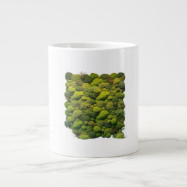 Taza De Café Gigante Full Wall Moss Art Installation Maintenance-Free B