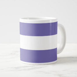 Taza De Café Gigante Fun Sporty Colorful Purple White Carreras