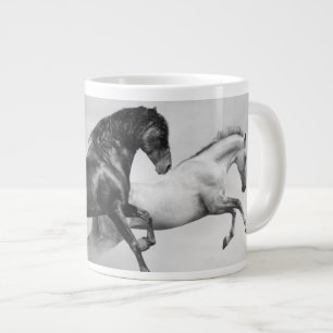 Taza De Café Gigante Funcionamiento de los caballos