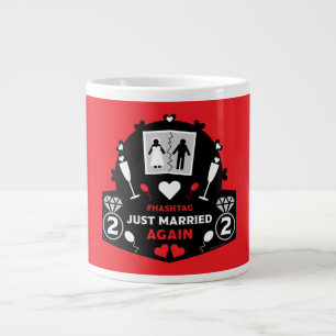 Taza De Café Gigante Funny acaba de casarse otra vez