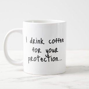 Taza De Café Gigante Funny Coffee Quote Sarcastic Gift Idea Minimal