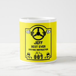 Taza De Café Gigante Funny Driving Instructor Gift