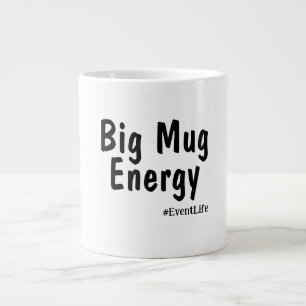 Taza De Café Gigante Funny Event Planner Jumbo Mug [Personalize también