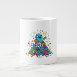 Taza De Café Gigante Funny Gaming Never Ends