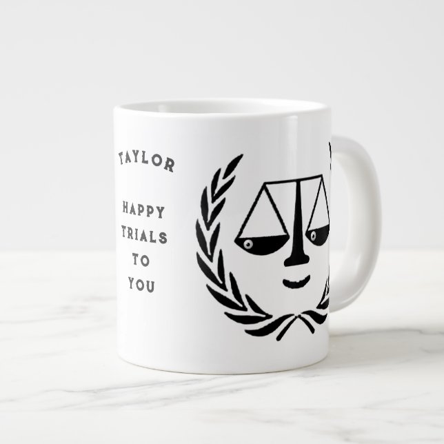 Taza De Café Gigante Funny Lawyer (Derecha)