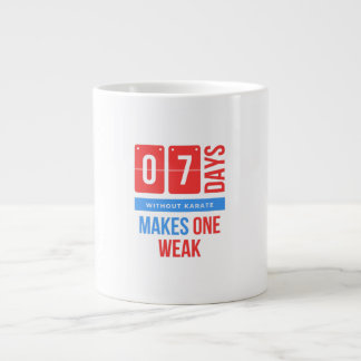 Taza De Café Gigante Funny martial arts karate