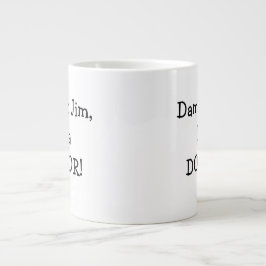 Taza De Café Gigante Funny Médica de graduados de la escuela Med