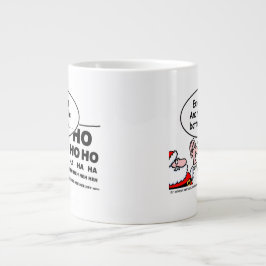Taza De Café Gigante Funny Navidades Optometristas Santa Personalizado