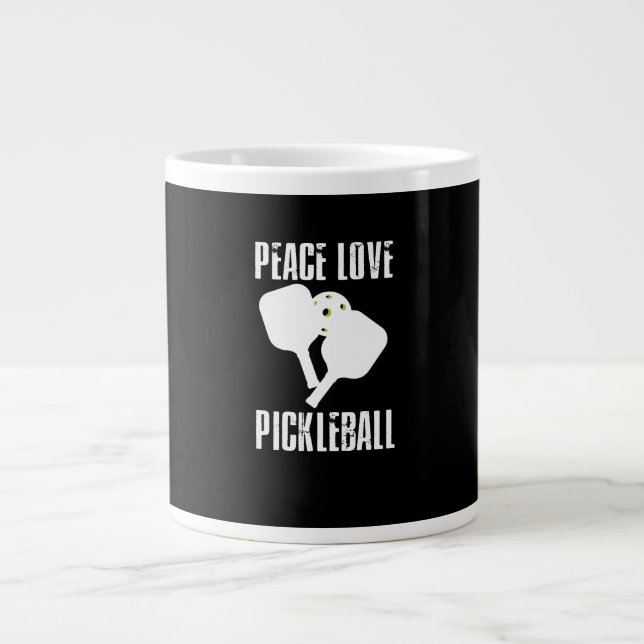 Taza De Café Gigante Funny Pickleball (Frente)