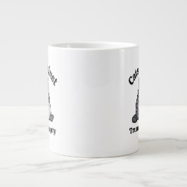 Taza De Café Gigante Funny Political Cat Anti-Trump Coffee Gift Dad Mom