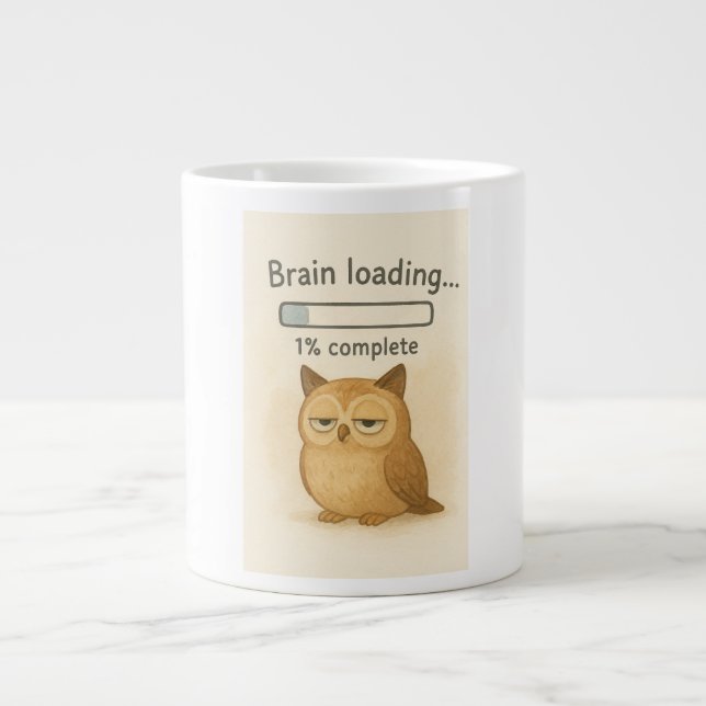 Taza De Café Gigante Funny quote mug (Frente)