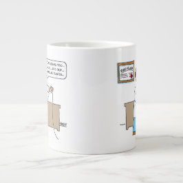 Taza De Café Gigante Funny Radiólogo Cantando Personalizado de Canción 