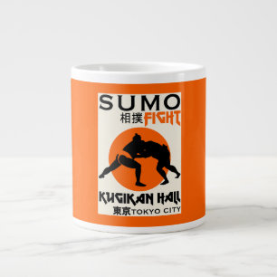 Taza De Café Gigante Funny Sumo Wrestler