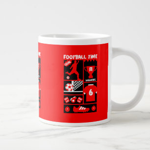 Taza De Café Gigante Fútbol británico