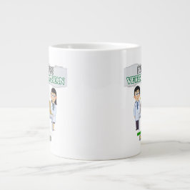 Taza De Café Gigante Future Veterinarian Loading – Vet Student Design