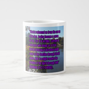 Taza De Café Gigante Gálatas 3:13-14 WEBU Mug
