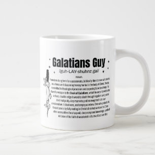 Taza De Café Gigante GALATIANOS CHICO Cristiano