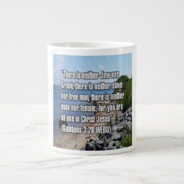 Taza De Café Gigante Galatians 3:28 WEBU Mug