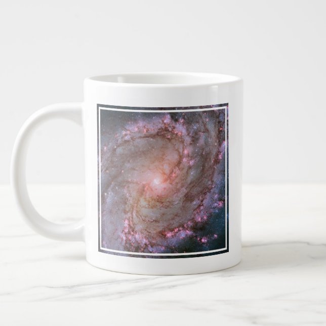 Taza De Café Gigante Galaxia Espiral Barrada Messier 83. (Izquierda)