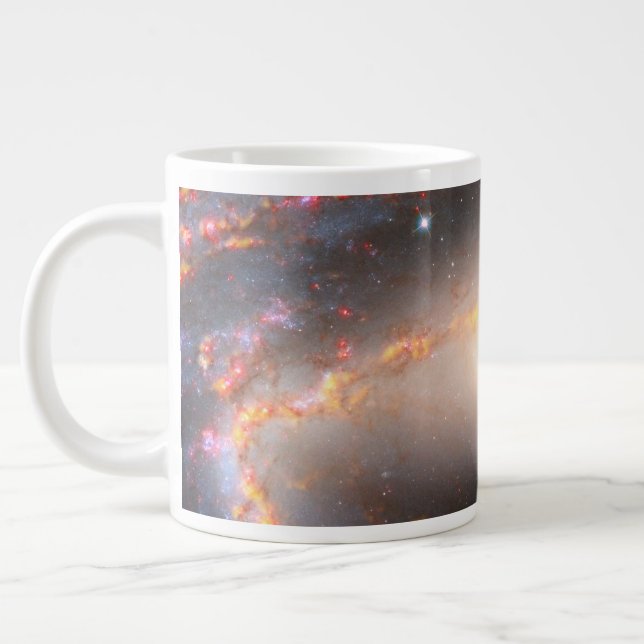 Taza De Café Gigante Galaxia Espiral Ngc 1300. (Izquierda)