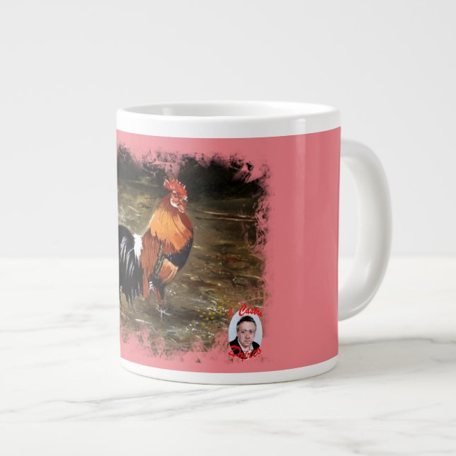 Taza De Café Gigante Gallo (Derecha)