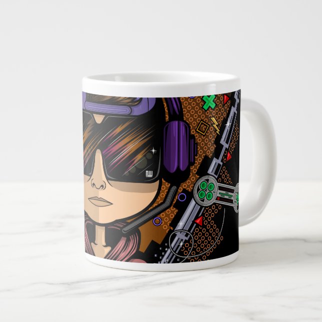 Taza De Café Gigante Gamer Boy (Derecha)