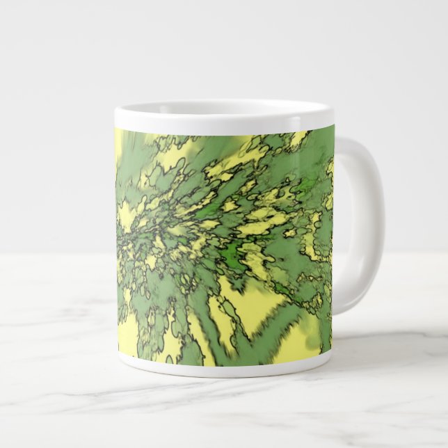 Taza De Café Gigante Gamma Burst (Derecha)
